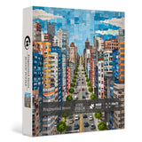 Fragmented Street Jigsaw Puzzle 1000 Pieces
