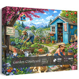 Garden Courtyard Jigsaw Puzzle 1000 Pieces