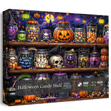 Halloween Candy Shelf Jigsaw Puzzle 1000 Pieces