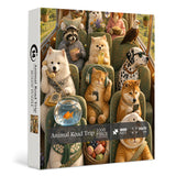 Animal Road Trip Jigsaw Puzzle 1000 Pieces