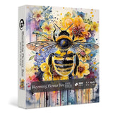 Blooming Flower Bee Jigsaw Puzzle 1000 Pieces