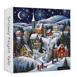 Snowy Night Tale Jigsaw Puzzle 1000 Pieces