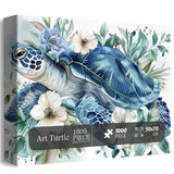 Art Turtle Jigsaw Puzzle 1000 Pieces