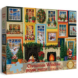 Christmas Window Jigsaw Puzzle 1000 Pieces