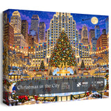 Christmas in the City Jigsaw Puzzle 1000 Pieces