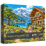 Summer at the Chalet Jigsaw Puzzle 1000 Pieces