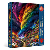 Rainbow Tornado Jigsaw Puzzle 1000 Pieces