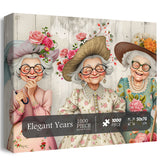 Elegant Years Jigsaw Puzzle 1000 Pieces