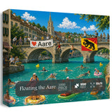 Floating the Aare Jigsaw Puzzle 1000 Pieces