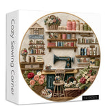 Cozy Sewing Corner Jigsaw Puzzle 1000 Pieces
