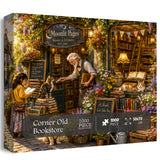 Corner Old Bookstore Jigsaw Puzzle 1000 Pieces
