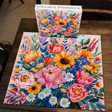 Vibrant Flowers Jigsaw Puzzle 1000 Pieces