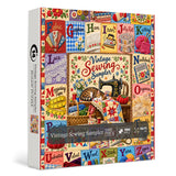 Vintage Sewing Sampler Jigsaw Puzzle 1000 Pieces