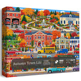Autumn Town Life Jigsaw Puzzle 1000 Pieces