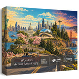 Wonders Across America Jigsaw Puzzle 1000 Pieces