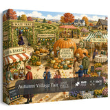 Autumn Village Fair Jigsaw Puzzle 1000 Pieces
