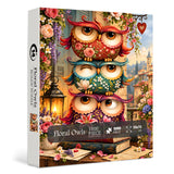 Floral Owls Jigsaw Puzzle 1000 Pieces