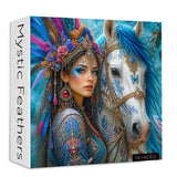 Mystic Feathers Jigsaw Puzzle 1000 Pieces