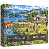 Pastoral Farm Life Jigsaw Puzzle 1000 Pieces