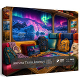 Aurora Train Journey Jigsaw Puzzle 1000 Pieces