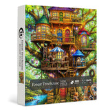 Forest Treehouse Jigsaw Puzzle 1000 Pieces