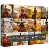 Global Elegance Jigsaw Puzzle 1000 Pieces