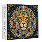 Gilded Lion Crest Jigsaw Puzzle 1000 Pieces
