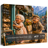 Grandparents' Sweet Date Jigsaw Puzzle 1000 Pieces