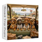 Road Trip Pups Jigsaw Puzzle 1000 Pieces