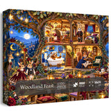 Woodland Feast Jigsaw Puzzle 1000 Pieces