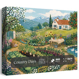 Country Days Jigsaw Puzzle 1000 Pieces