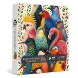 Rainbow Feather Collection Jigsaw Puzzle 1000 Pieces