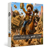 Cowboy Escape Jigsaw Puzzle 1000 Pieces