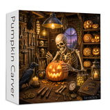 Pumpkin Carver Jigsaw Puzzle 1000 Pieces