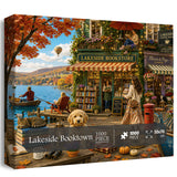 Lakeside Booktown Jigsaw Puzzle 1000 Pieces