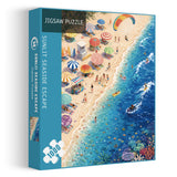 Sunlit Seaside Escape Jigsaw Puzzle 1000 Pieces