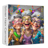 Silver Hair Carnival Jigsaw Puzzle 1000 Pieces
