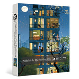 Nightlife In The Building Jigsaw Puzzle 1000 Pieces