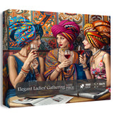 Elegant Ladies' Gathering Jigsaw Puzzle 1000 Pieces