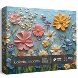 Bunte Blüten Puzzle 1000 Stücke