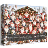 Winter Santa Claus Town Jigsaw Puzzle 1000 Pieces