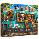 Pup Food Truck Jigsaw Puzzle 1000 Pieces