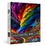 Rainbow Tornado Jigsaw Puzzle 1000 Pieces