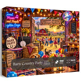 Barn Country Party Jigsaw Puzzle 1000 Pieces