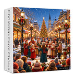 Christmas Carol Chorus Jigsaw Puzzle 1000 Pieces