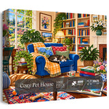 Cozy Pet House Jigsaw Puzzle 1000 Pieces