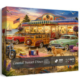 Coastal Sunset Diner Jigsaw Puzzle 1000 Pieces