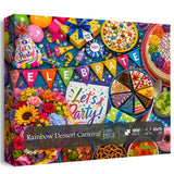 Rainbow Dessert Carnival Jigsaw Puzzle 1000 Pieces