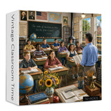 Vintage Classroom Time Jigsaw Puzzle 1000 Pieces