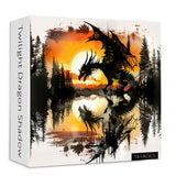 Twilight Dragon Shadow Jigsaw Puzzle 1000 Pieces